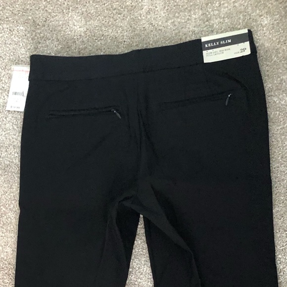 Black lord&taylor Brand new dress pants size 2p - Picture 7 of 8